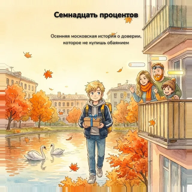 Обложка книги «Семнадцать процентов»